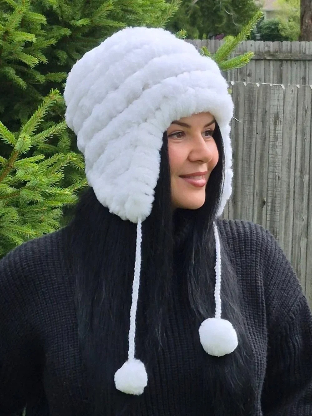 N/A real fur